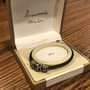 Pandora bracelet with charms